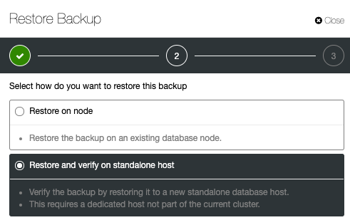 Database Backup Verification