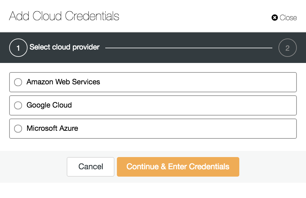  Managing Cloud Credentials